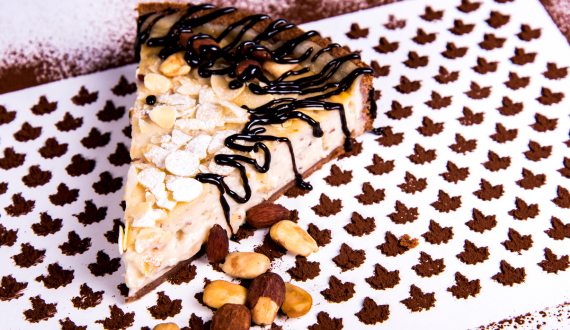 CHOCOLATE ALMOND TART